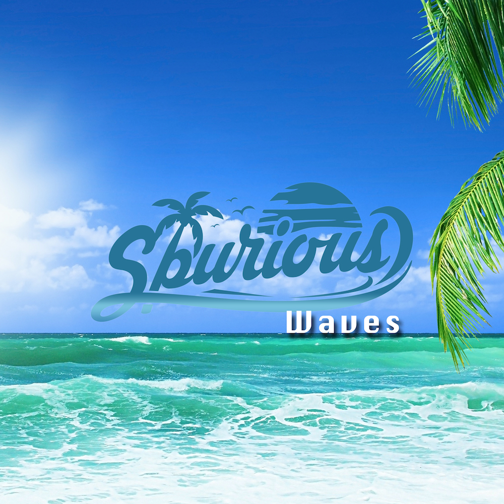The cover of the chill out song Waves by Spurious on Chill Out Now