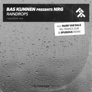 The cover of the uplifting trance single by Bas Kunnen presents NRG containing remixes by Mark Van Dale and Spurious on Fabfloor (Combined Music)